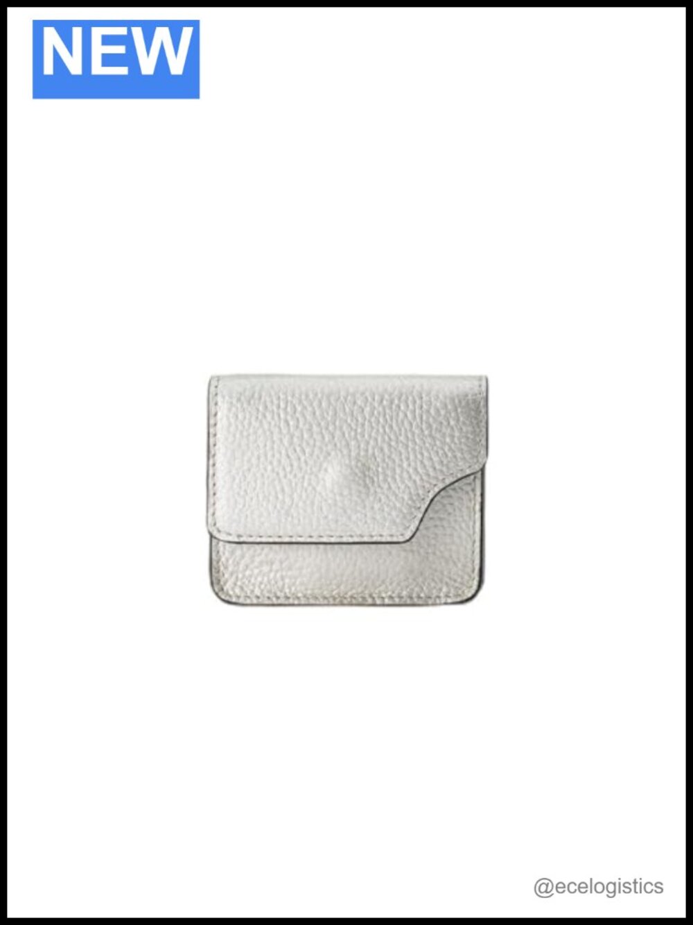 Pebbled Leather Small Wallet Sling Crossbody Bag RFID Compact Lightweight